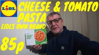 85P CHEESE & TOMATO PASTA SIMPLY LIDL OWN BRAND REVIEW