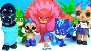 #Герои в масках PJ MASKS Спасение #Куклы ЛОЛ Панки! - MY TOYS POTAP