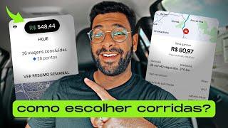 Corridas que me fazem ganhar mais de R$ 500 por dia no Uber