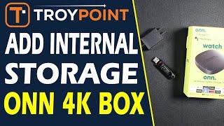 Add Internal Storage to Walmart Onn 4K Google TV Streaming Box