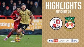 HIGHLIGHTS | Crawley Town vs Wrexham AFC