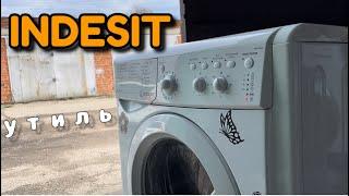 INDESIT IWSC6105 | Замена подшипников | Утиль