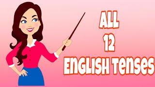All 12 Verb Tenses in English.!12 шақ ағылшын тілінде
