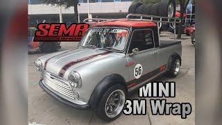 1969 Mini 3M Vinyl Wrap - Time Lapse - SEMA Show