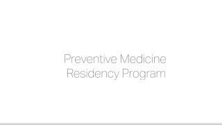 Preventive Medicine Residency Program – University of Maryland Medical Center