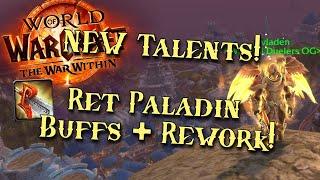 Ret Paladin TWW Beta - New Talents! Overview + Gameplay Duels/ Arenas! WoW 11.0 The War Within