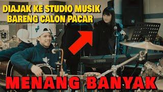 DIAJAK KE STUDIO MUSIK, NYANYI BARENG CEWEK JEPANG