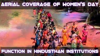 Aerial Coverage of Women's day Function in Hindusthan Institutions | Aerosurfer Technovations