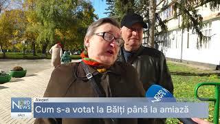 Cum s-a votat la Bălți până la amiază