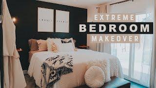 EXTREME BEDROOM MAKEOVER | TRANSFORMATION + ROOM TOUR 2020