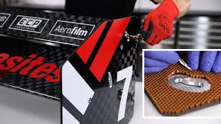 Building a Rear Wing with Carbon Fibre and Nomex