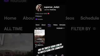 Live On Twitch Today Join Up #fyp #foryou #trending #shorts #livestream #twitch #wow #uk #streamer