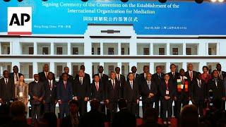 China forms new global mediation group with dozens of countries