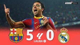 Barcelona 5 x 0 Real Madrid ● La Liga 10/11 Extended Goals & Highlights HD