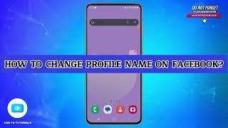 How To Change Name On Facebook 2025 | Update Your Facebook Profile Name