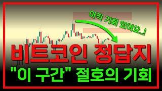 비트코인 아직 기회는 있습니다.