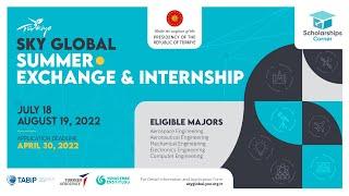 Sky Global Summer Exchange and Internship Program in Turkey 2022 | Fully Funded