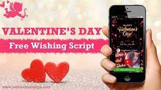 Valentines Day WhatsApp Wishing Script Free Download 2019 [Hindi] | Web Technical Tips