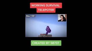 Working Survival Teleporter #sb737