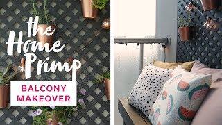 Small Condo Balcony Gets A Major Makeover On A Budget | The Home Primp