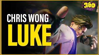 CHRIS WONG (LUKE) SF6 ▰ Invincible With Luke  ▰ Street Fighter 6 | High Level Gameplay