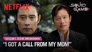 Lee Byung-hun Breaks Down The Unmasking Scene | Squid Game | Netflix