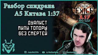 Быстрое прохождение актов на дуэлянте 3.17 || Path of exile Archnemesis