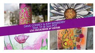 Dave Conrey and Kim Winberry Get Artsy!