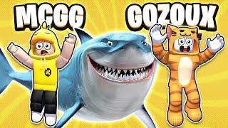 MCGG VS GOZOUX SIAPA YANG DIMAKAN HIU ?!  - ROBLOX INDONESIA