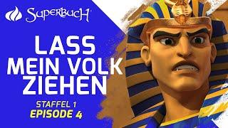 Der Auszug aus Ägypten – Lass mein Volk ziehen | Superbuch (Staffel 1, Folge 4)