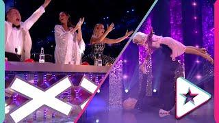 The Judges Go Wild For Elderly Dancer Who Recreates Dirty Dancing Lift!