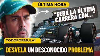 F1 HOY:  Alonso desvela un desconocido problema de su Aston Martin...