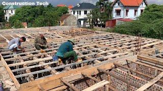 How to Build Ceiling Formwork and Construct Solid Reinforced Concrete Floors