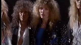 Whitesnake TV ad for Rock the Vote summer 1988