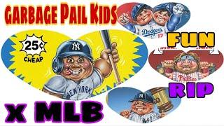 Garbage Pail Kids X MLB 1/2 Case RIP! Oh yeah! lets Go. Great Stuff!!