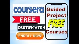 In mobile | Coursera Guided Project with Certificate for FREE | SliceInfo