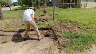 Lady almost CRIES After I COMPLETELY Transformed her Yard  - I Fixed her OVERGROWN Lawn for FREE