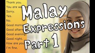 Malay Expressions Part1 [Supervised by native Malay speakers] (No.1-11)