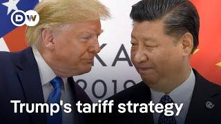 What's Trump's idea with new tariffs on several countries? | DW News