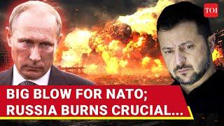 Putin's Men 'Blow Up' NATO Equipment Centre; Liberate Crucial Kursk Village | Watch