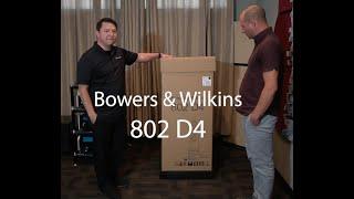 Unboxing & Review of The New B&W 802 D4 from ListenUp and Bowers & Wilkins.