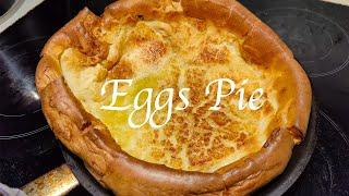 3-Min Egg Pie Recipe | Easy Oven Breakfast with Just 5 Ingredients!