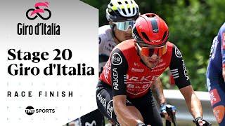 STUNNING SCENES!  | Men's Giro d'Italia Stage 20 Final KM's | TNT Sports Cycling