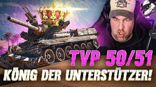 TVP 50/51 - König der Unterstützer! [World of Tanks - Gameplay - Deutsch]