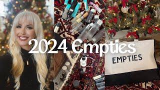  2024 Beauty Empties | Hair, Makeup, Body & Skincare Favorites and Fails! 