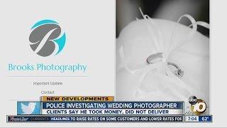 Police investigating local wedding photographer