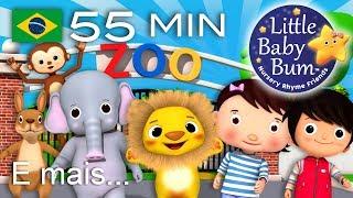 Canção do Zoo | E muitas mais Canções de Ninar | LittleBabyBum!