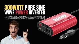 GIANDEL 300W Pure Sine Wave Inverter Unboxing & Review