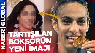 Olimpiyat Bitti Tartışma Bitmedi! Cezayirli Boksör İman Halif'in Yeni İmajı Gündem Oldu