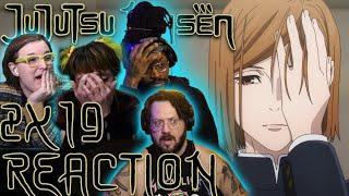 When Will this Show STOP!!  // Jujutsu Kaisèn S2x19 REACTION!